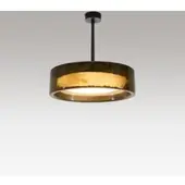 Marset Ringo Ceiling Lamp with Fixed Stem Dark smoked | Ø 70 cm