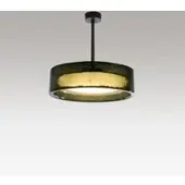 Marset Ringo Ceiling Lamp with Fixed Stem Green | Ø 70 cm
