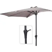 Basics Parasol De Jardin Half