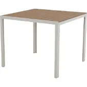 Outfit Noah table de jardin 90x90 cmReproduction teck.