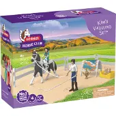 Schleich HORSE CLUB, set de voltige de Kim, référence 42799