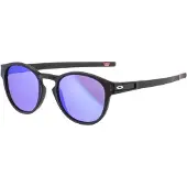Oakley - Lunettes de soleil - Latch Matte Black Prizm Violet - Noir