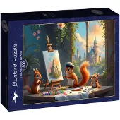 Bluebird Puzzle Puzzle de l'oiseau bleu Puzzle L'atelier des écureuils - 500 Teile