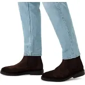 Manfield Chelsea Boots brun foncé