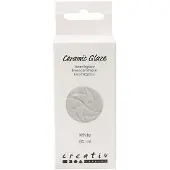 Creativ Company Glacis céramique 984-1101 C blanc opaque - 60ml