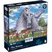 The House of Puzzles : Puzzle "Les Kelpies", 1000 pièces, paysage écossais