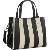 Bugatti Sacs à main 'Cleo' noir / blanc