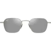 Maui jim Mekala Polarized Sunglasses Argenté Hawaii Seashine/CAT3