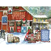 Sunsout Puzzle Tom Wood - Holiday Quilts - Puzzle de 1000 pièces