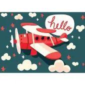 Bluebird Puzzle Enfants Hello in the Sky - 24 pièces Jouets éducatifs