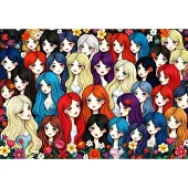 Alipson Puzzle Damen Secret Garden - 1000 pièces jeu de puzzle