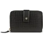 Bugatti porte-monnaie Noemi Lady Zip Around Wallet Black noir