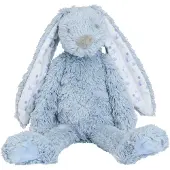 Happy horse - Lapin bleu à motifs - Richie