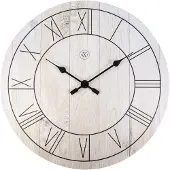 NXt - 7345WI - Horloge Murale - 40cm - blanc - Paul