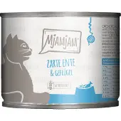 MjAMjAM Nourriture humide - Boîte Adult Cat - Canard et volaille à la carotte - 6 x 200 g