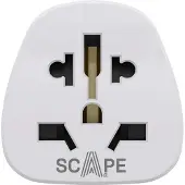 Scape Travel International Italy Travel Wall Charger Blanc