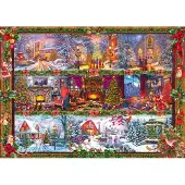 Schmidt Spiele Puzzle Joyeux Noël, standard, puzzle adulte, 1000 pièces, 59784