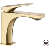 REA Robinet De Lavabo Premium Joe Brush Gold Low