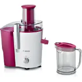 Bosch MES25C0 Centrifugeuse 700 W Cerise (fruit), Transparent, Blanc