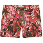 Schiesser Pantalon de pyjama ' Mix & Relax ' baie / rouge rouille / noir