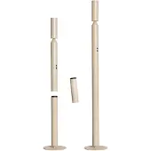 Expo Lampadaire crème Pencil Ø 8 cm
