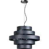 Eth Lampe suspendue noire Blagoon Ø 50 cm