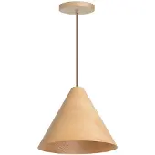 Expo Suspension en bois Robin chêne Ø 33cm