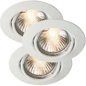 Nordlux Lot de 3 spots Triton blanc