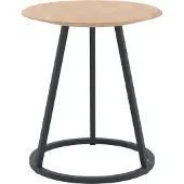 Harto Gustave Tabouret Natural Oak | Matte Slate Gray | 45 cm