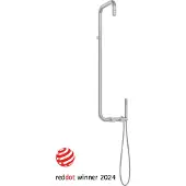 Deante | Douche de pluie avec mitigeur - Classique - Noir - Anti-Calc - Design moderne