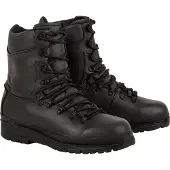 Highlander Chaussure de randonnée tactique haut de gamme Elite-Noire