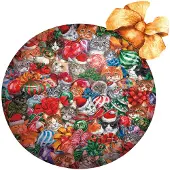 Sunsout Puzzle Chats Ornement de Noël - 750 pièces Puzzle