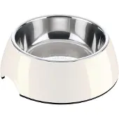 Hunter Melamine Gamelle à eau et nourriture - Blanc - 350 ml