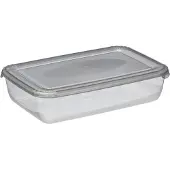 PLAST TEAM Vertriebs GmbH plast team Boîte de congélation Polar 1,9 litre gris rectangulaire