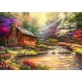 Bluebird Puzzle Puzzle Brookside Retreat - 1000 pièces