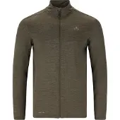 Whistler Kalle M Waffle Full Zipper Mid vert foncé 50/M