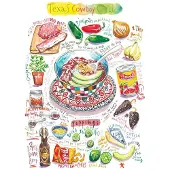 Magnolia Puzzle Texas Cowboy Chili - 1000 pièces