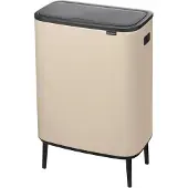 Brabantia 247941 Bo Touch Hi Trash Can Beige