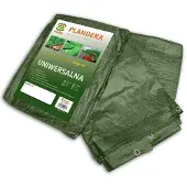 Bradas Bâche renforcée verte 90G 6 X 10M