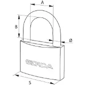 Gerda Cadenas en fonte 30 mm