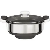 Moulinex Cuiseur vapeur 3.7l inox/gris - - XF384B10 - companion