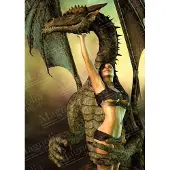 Magnolia Puzzle Woman and Dragon - 1000 pièces