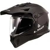 LS2 MX702 Pioneer II Mat Noir Casque Adventure Taille L