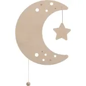 Babys Only Baby's Only Applique Lune Wonder Incolore