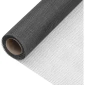 vidaXL Moustiquaire en fibre de verre 80x500 cm noir