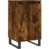 vidaXL Sideboard chêne fumé 40x35x70 cm bois composite