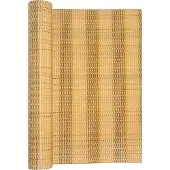 vidaXL Pare-vue balcon marron clair 1000x100 cm Poly rotin