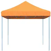 vidaXL Tente de réception pliable Pop-Up Orange 440x292x315 cm