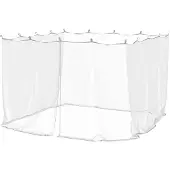 vidaXL Moustiquaire d'extérieur 220 mailles blanche 300 x 300 x 200 cm