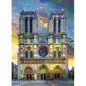 Bluebird Puzzle Puzzle Cathédrale Notre-Dame de Paris - 1000 pièces